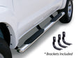 2004-2014 F-150/Lobo 4" OE Xtreme Side Steps with Mounting Brackets Kit, Polished (684412687PS) | Dirty Garage