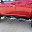 2025-2026 4Runner Dominator Xtreme D2 Side Steps with Rocker Panel Mounting Bracket Kit, Textured Black (D224427T) | Dirty Garage