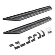2025-2026 4Runner Dominator Xtreme D6 Side Steps with Rocker Panel Mounting Brackets Kit, Powder Coated (D64427T) | Dirty Garage
