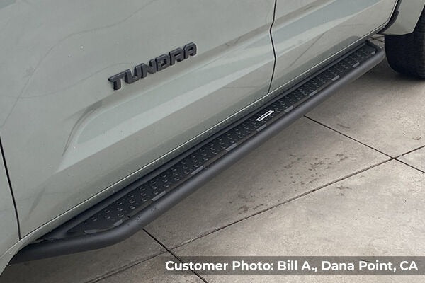 2022-2026 Tundra Dominator Xtreme D6 Side Steps with Rocker Panel Mounting Kit Crew Max Only, Powder Coated (D64436T) | Dirty Garage
