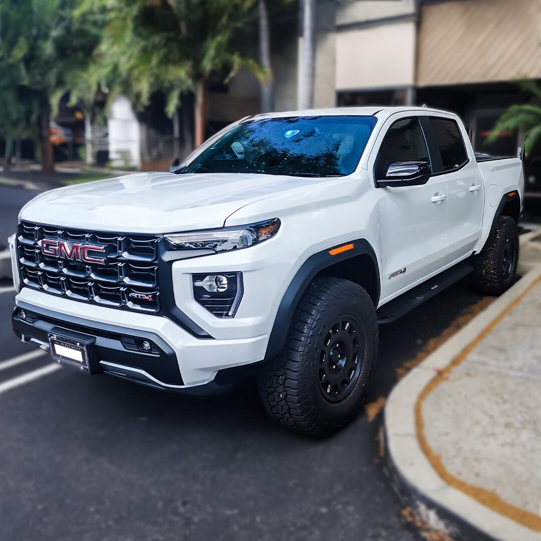2015-2026 Colorado/Canyon Dominator Xtreme DSS Side Steps with Rocker Panel Mounting Bracket Kit, Powder Coated (DSS4235T) | Dirty Garage