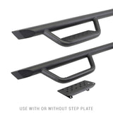 2015-2027 F-150 Dominator Xtreme D2 Side Steps with Rocker Panel Mounting Bracket Kit, Textured Black (D224156T) | Dirty Garage