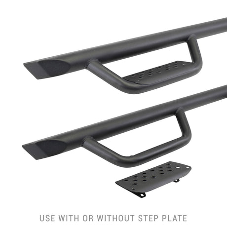 2022-2026 Tundra Dominator Xtreme D2 Side Steps with Rocker Panel Mounting Kit Double Cab, Textured Black (D224435T) | Dirty Garage