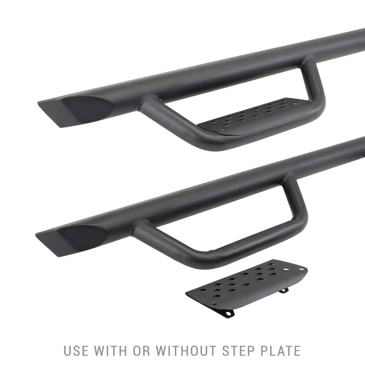 2019-2027 Ram 1500 Dominator Xtreme D2 Side Steps with Rocker Panel Mounting Bracket Kit, Textured Black (D224399T) | Dirty Garage