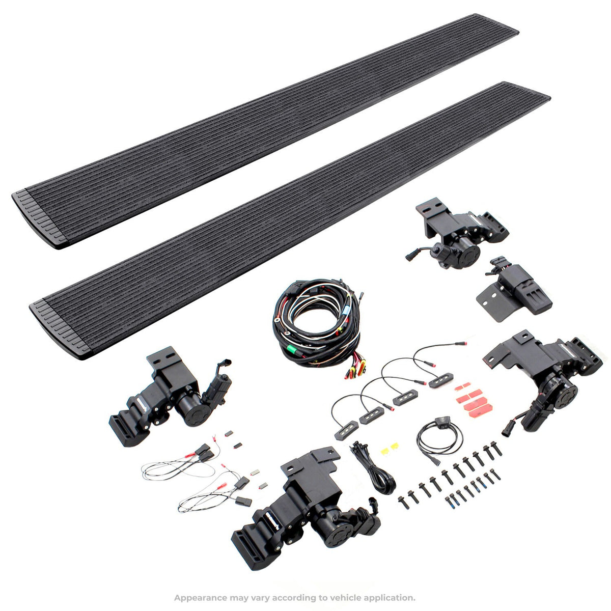 2024-2026 Tacoma RealTruck VoltStep Electric Running Board Kit, Protective Bedliner coating (20443273T) | Dirty Garage