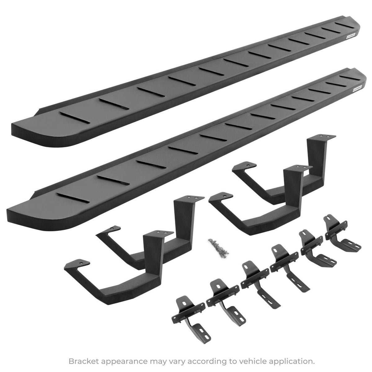 2019-2026 GM 1500/GM HD RB10 Running Boards with Mounting Brackets, 2 Pairs Drop Steps Kit, Textured Black (6340488720PC) | Dirty Garage