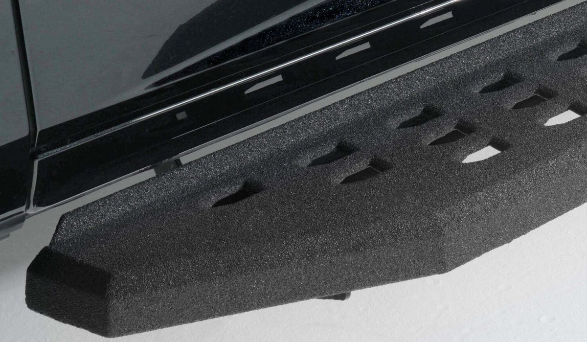 2015-2024 Ram 1500 RB20 Running Boards with Mounting Brackets Kit, Powder Coated (69420687T) | Dirty Garage