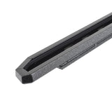 2007-2021 Tundra RB30 Slim Line Running Boards with Brackets Kit Crew Max Only, Protective Bedliner coating (69641687ST) | Dirty Garage
