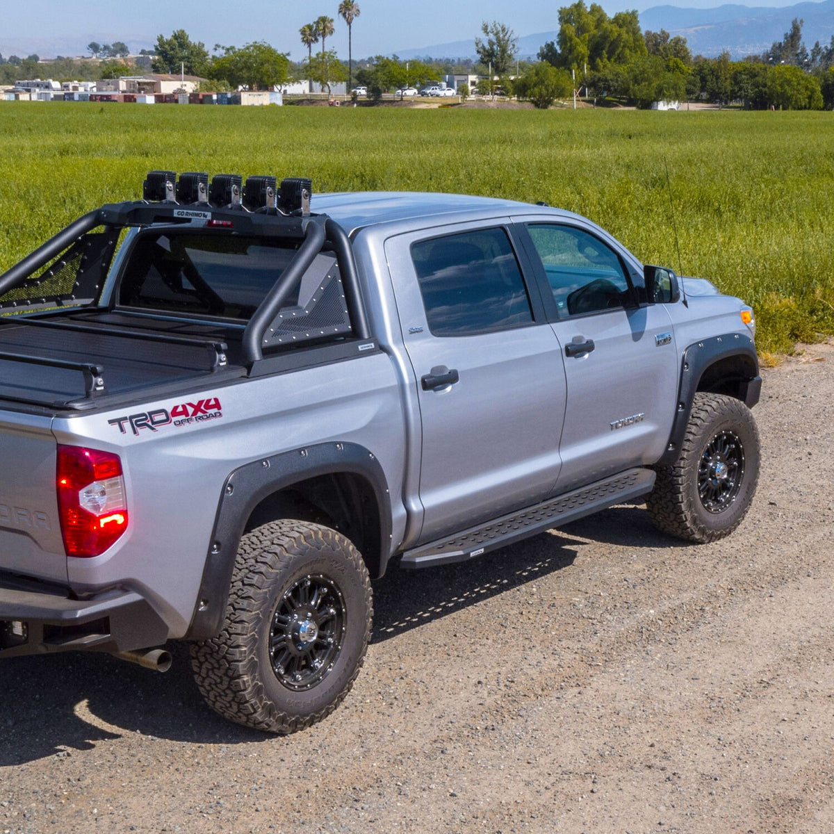 2015-2026 F-150/Superduty RB20 Running Boards with Mounting Brackets Kit, Textured Black (69417780PC) | Dirty Garage