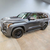 2023-2026 Sequoia RB30 Slim Line Running Boards with Brackets Kit, Textured Black (69643973SPC) | Dirty Garage