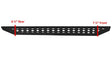 2019-2027 Ram 1500 RB20 Running Boards with Mounting Brackets, 2 Pairs Drop Steps Kit, Textured Black (6943068020PC) | Dirty Garage