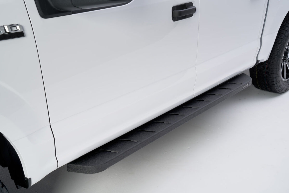 2015-2026 F-150/Superduty RB10 Running Boards with Mounting Brackets Kit, Protective Bedliner coating (63417780T) | Dirty Garage