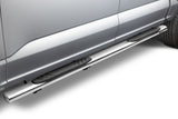 2017-2027 Superduty 4" 1000 Series Side Steps with Mounting Bracket Kit, Polished (104415580PS) | Dirty Garage