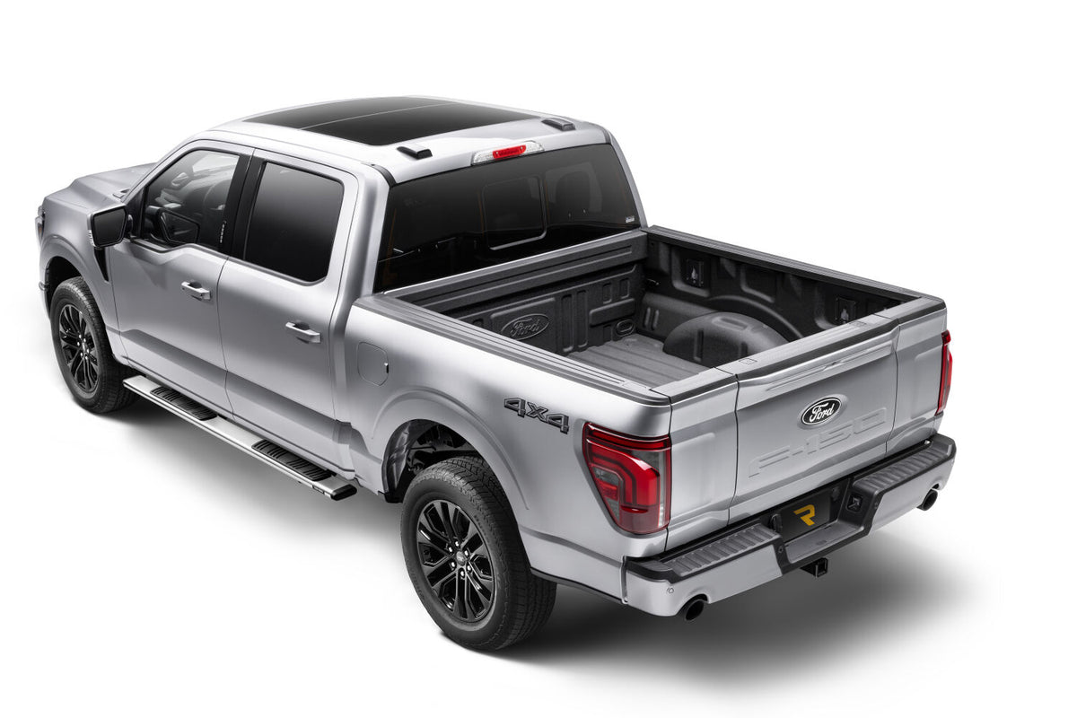 2015-2027 Superduty/F-150 5" OE Xtreme Low Profile Side Steps with Mounting Brackets Kit, Polished (685415587PS) | Dirty Garage