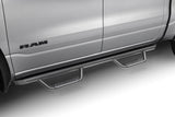2019-2027 Ram 1500 Dominator Xtreme D2 Side Steps with Rocker Panel Mounting Bracket Kit, Textured Black (D224306T) | Dirty Garage