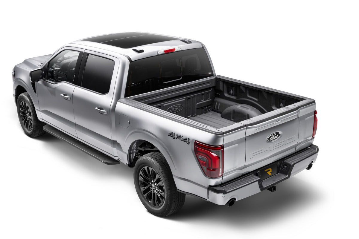 2015-2027 Superduty/F-150 RB10 Running Boards with Mounting Brackets Kit, Textured Black (63415587PC) | Dirty Garage