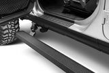 2018-2027 Wrangler RealTruck VoltStep Electric Running Board Kit, Protective Bedliner coating (20450674T) | Dirty Garage