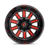 Fuel Hardline Gloss Black w/ Red Tint Wheel (D621) | Dirty Garage
