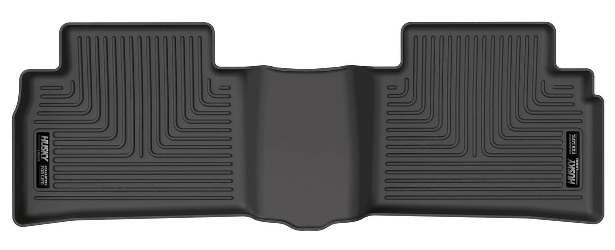 2022-2025 Tucson Weatherbeater Black Second Row Floor Liner; Excludes Hybrid Models | Dirty Garage