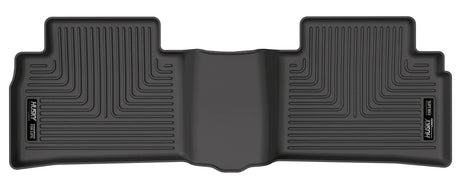 2022-2025 Tucson Weatherbeater Black Second Row Floor Liner; Excludes Hybrid Models | Dirty Garage