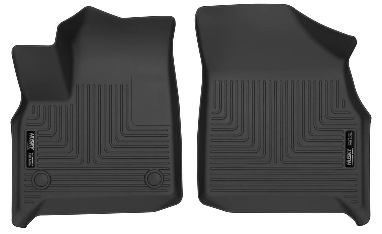 2018-2023 Traverse/2024 Traverse Limited/2018-2024 Enclave Weatherbeater Black Front Floor Liners | Dirty Garage