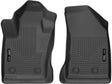 2017-2025 Compass Weatherbeater Black Front Floor Liners | Dirty Garage