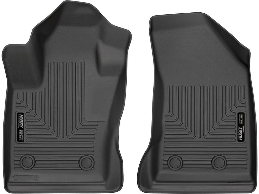 2017-2025 Compass Weatherbeater Black Front Floor Liners | Dirty Garage