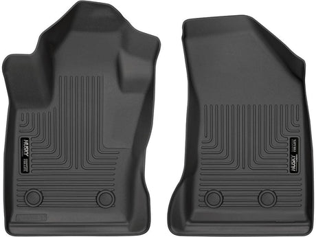2017-2025 Compass Weatherbeater Black Front Floor Liners | Dirty Garage