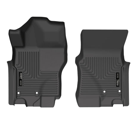 2022-2025 Frontier Crew Cab / King Cab Weatherbeater Black Front Floor Liners | Dirty Garage