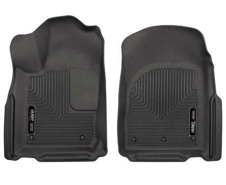 2016-2025 Durango/2016-2023 Grand Cherokee/2022 Grand Cherokee WK Weatherbeater Black Front Floor Liners | Dirty Garage