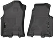 2019-2024 Ram 1500 Crew/Quad Cab Weatherbeater Black Front Floor Liners | Dirty Garage