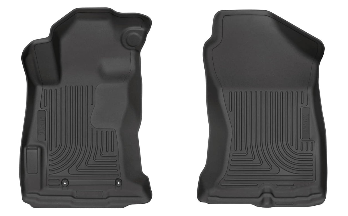 2018-2023 Crosstrek/2017-2023 Impreza Weatherbeater Black Front Floor Liners | Dirty Garage