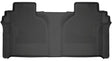 2019-2025 Silverado/Sierra 1500/ 2020-2025 Silverado/Sierra HD Crew Cab with Carpeted Factory Storage Box Weatherbeater Black Rear Floor Liner | Dirty Garage