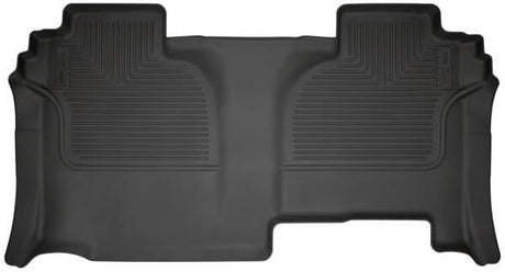 2019-2025 Silverado/Sierra 1500/HD Double Cab Weatherbeater Black Rear Floor Liner | Dirty Garage
