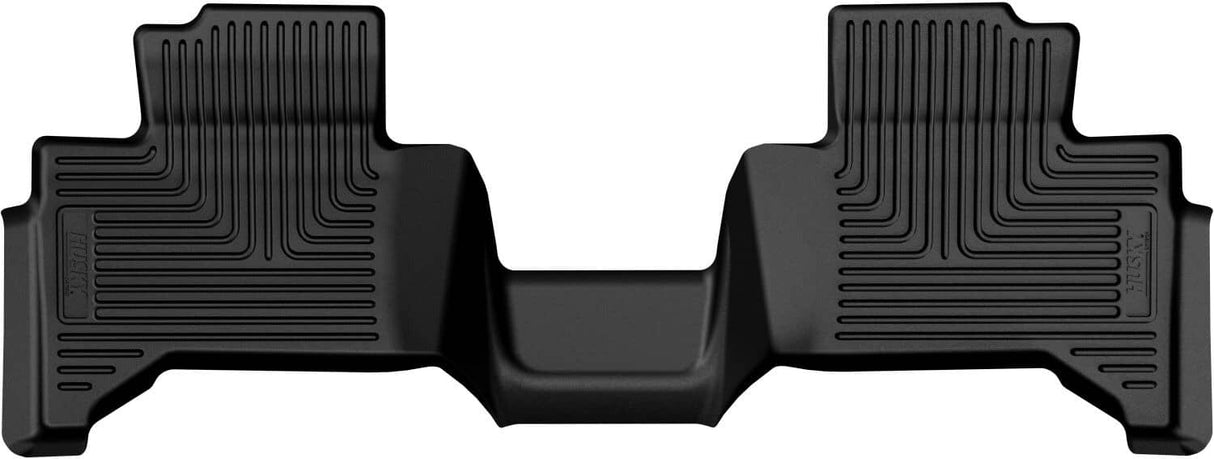 2024-2025 Land Cruiser/GX550 With Cool Box Console Black Weatherbeater Second Row Floor Liner | Dirty Garage
