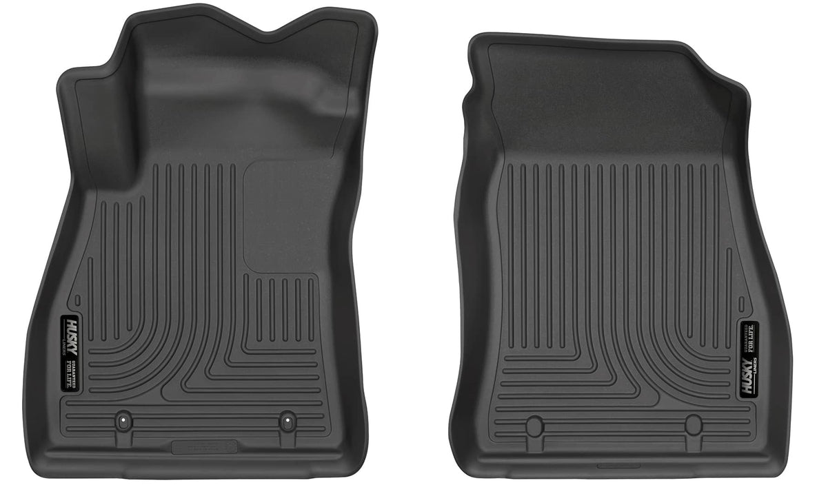 2014-2019 Sentra Weatherbeater Black Front Floor Liners | Dirty Garage