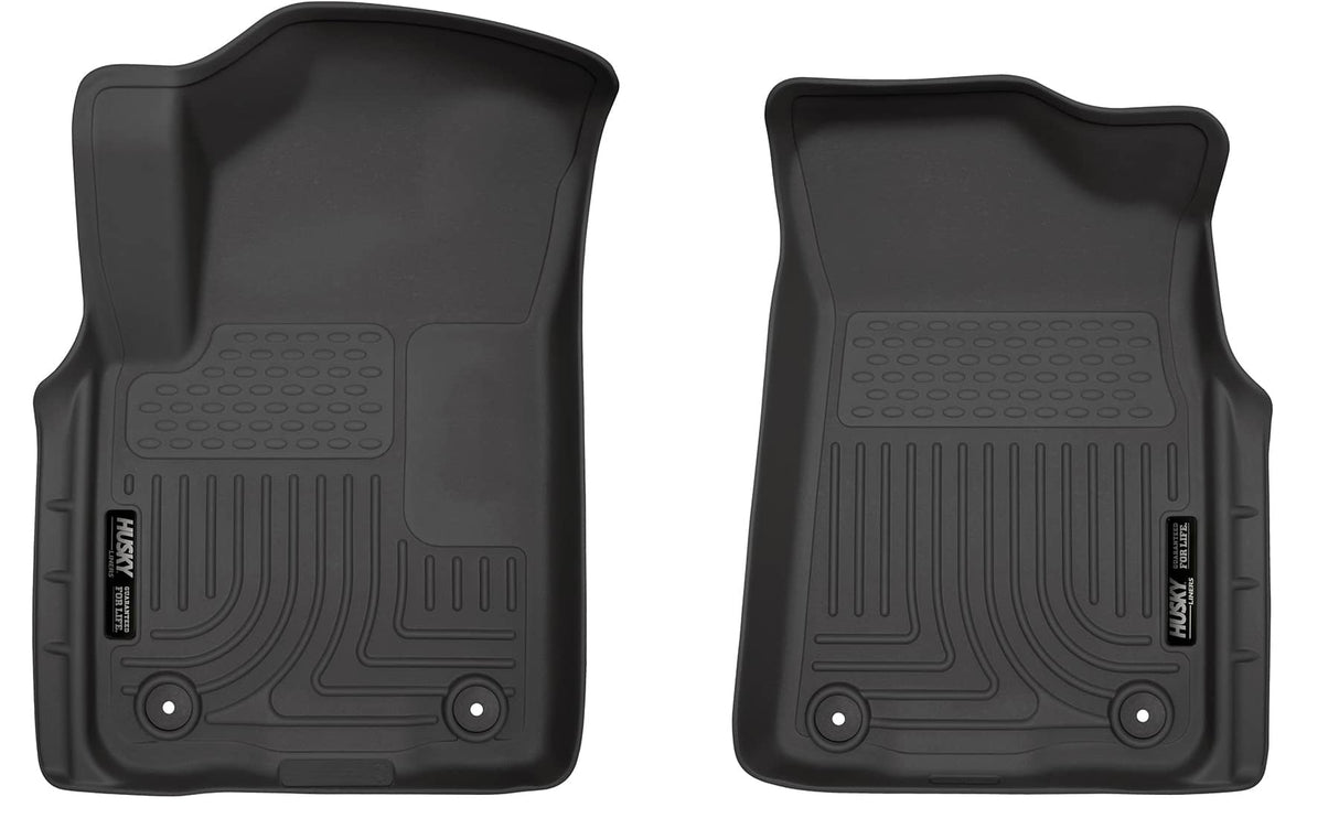 2019-2024 QX80/Armada Weatherbeater Black Front Floor Liners | Dirty Garage