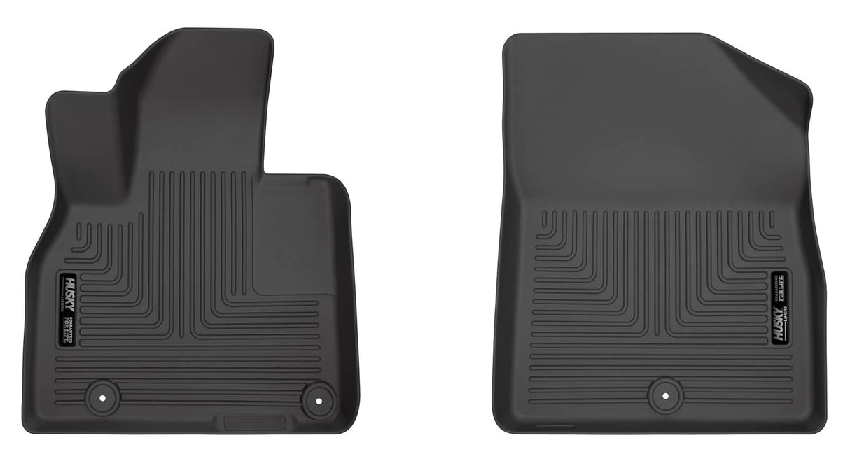 2020-2025 Telluride Weatherbeater Black Front Floor Liners | Dirty Garage