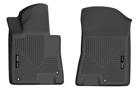 2021-2025 Sonata / Kia K5 Weatherbeater Black Front Floor Liners | Dirty Garage