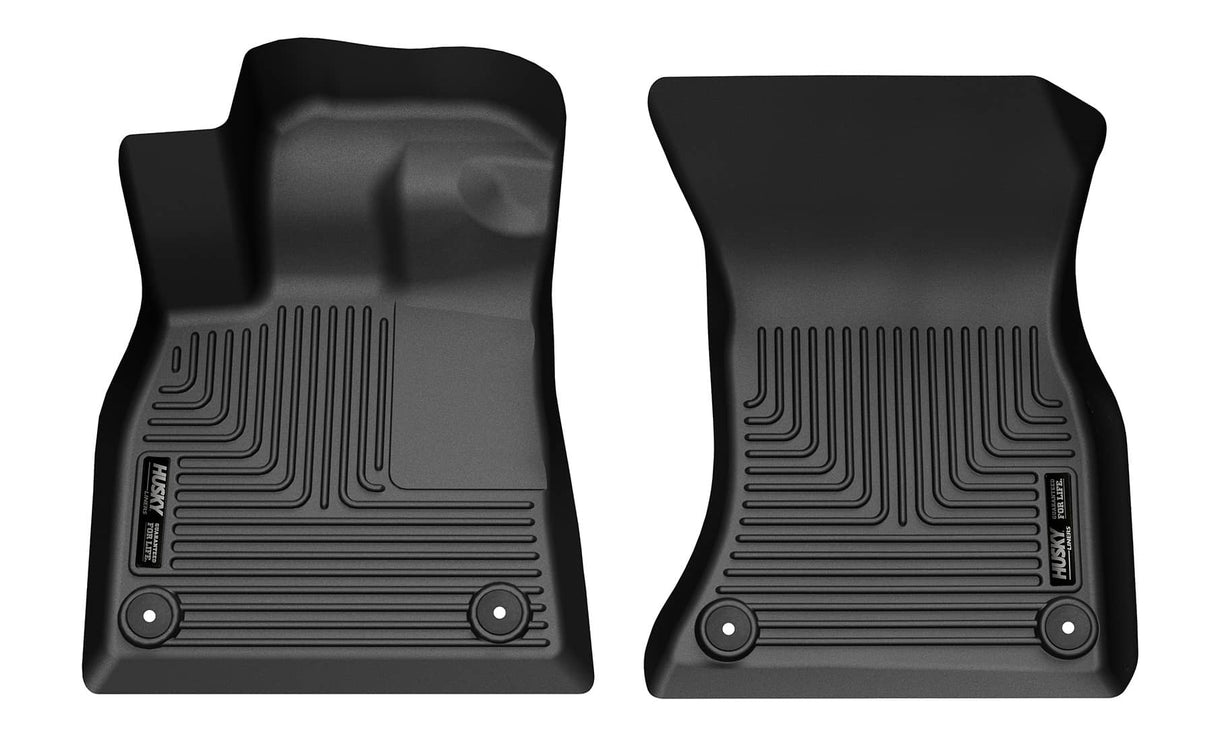 2018-2025 Q5/SQ5 Weatherbeater Black Front Floor Liners | Dirty Garage