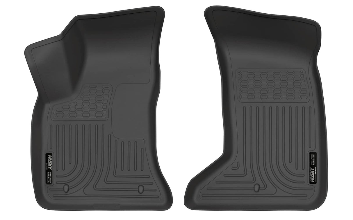 2011-2023 Charger/300 Weatherbeater Black Front Floor Liners | Dirty Garage