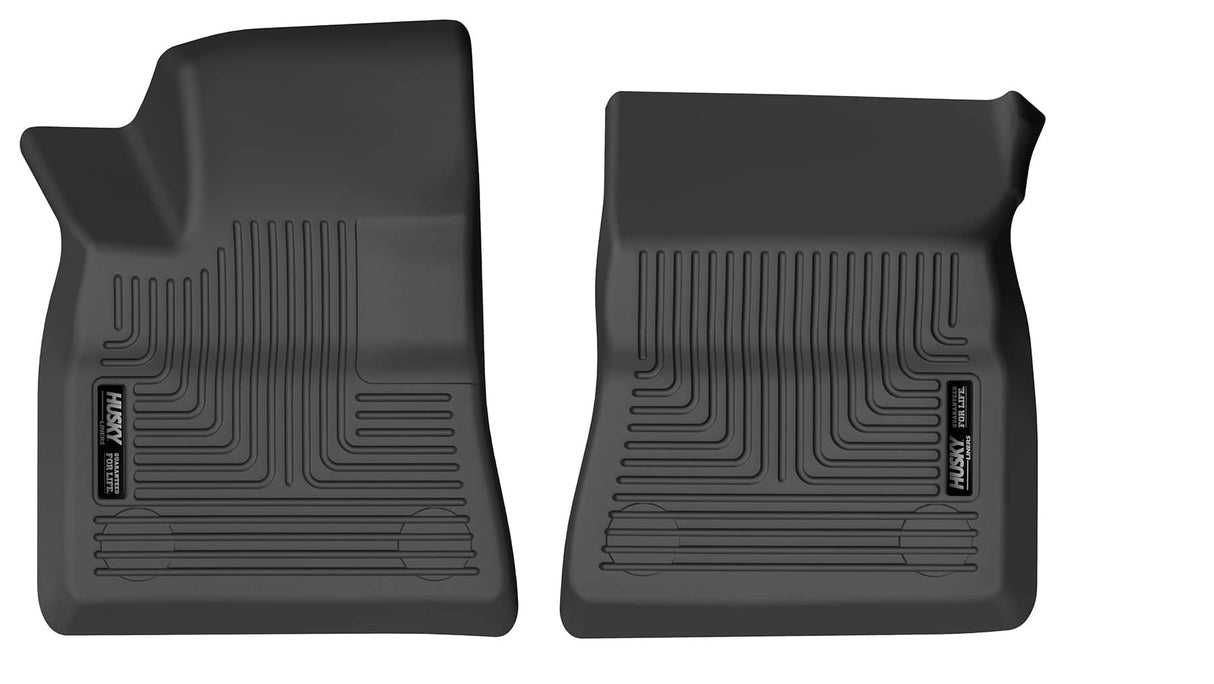 2021-2025 Mustang Mach-E Weatherbeater Black Front Floor Liners | Dirty Garage