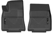 2020-2025 Tesla Y Weatherbeater Black Front Floor Liners | Dirty Garage