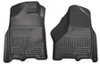 2009-2024 Ram 1500/2500/3500 Crew Cab Weatherbeater Black Front Floor Liners | Dirty Garage