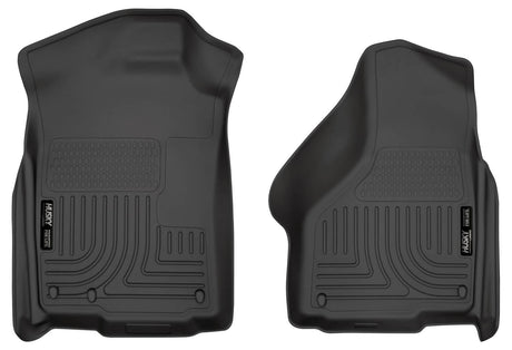 2002-2024 Ram 1500/2500/3500 Weatherbeater Black Front Floor Liners | Dirty Garage