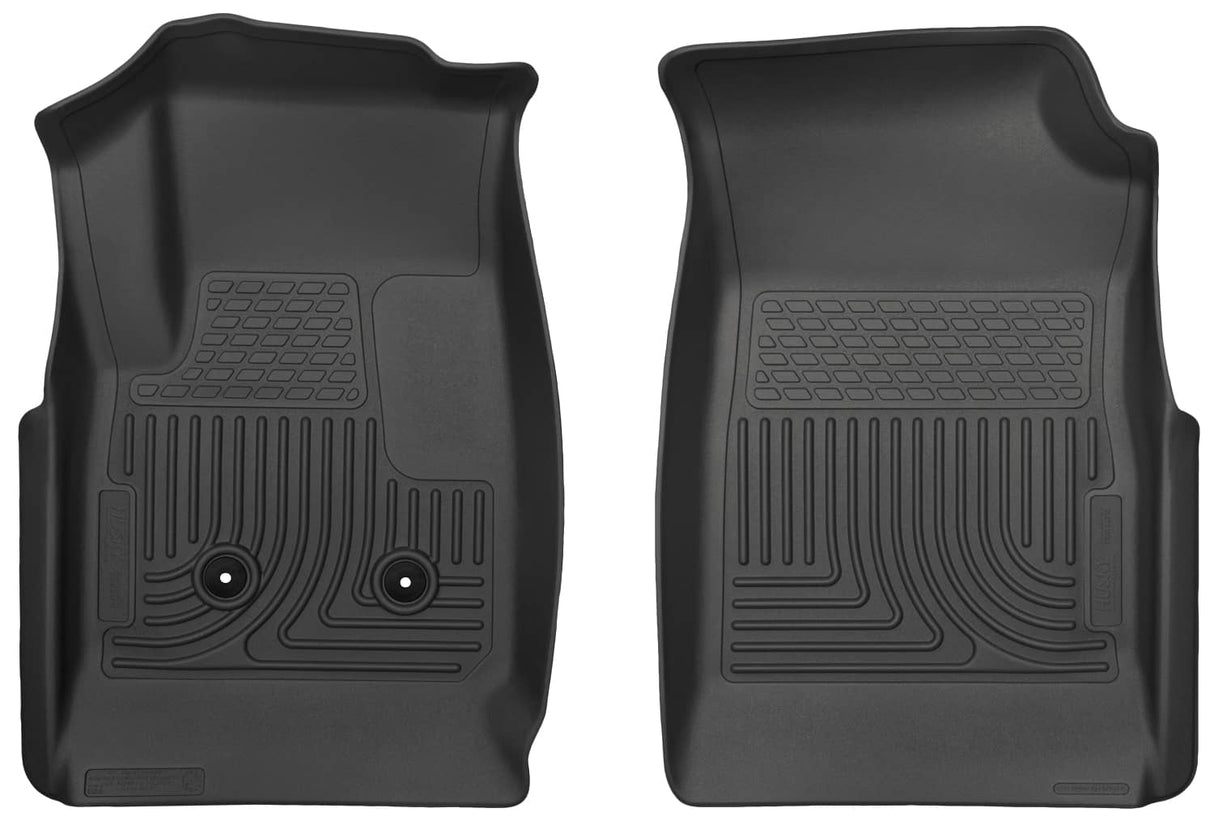 2015-2022 Colorado/Canyon Weatherbeater Black Front Floor Liners | Dirty Garage