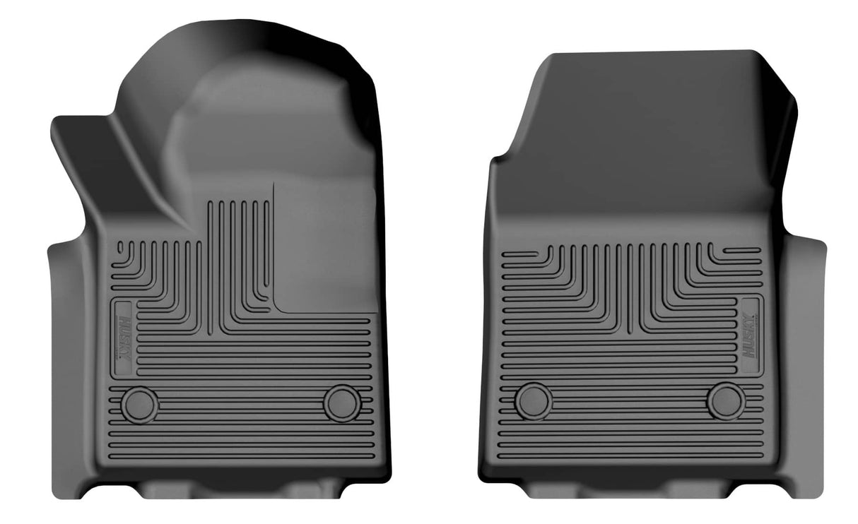 2024 Silverado/Sierra EV Weatherbeater Black Front Floor Liners | Dirty Garage