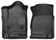 2014-2018 Silverado/Sierra Crew/Extended Cab 1500/2015-2019 HD Weatherbeater Black Front Floor Liners | Dirty Garage
