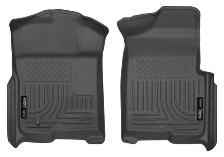 2009-2014 F150 Weatherbeater Black Front Floor Liners | Dirty Garage