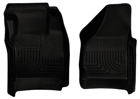 2008-2010 Super Duty WeatherBeater Black Front Floor Liners | Dirty Garage
